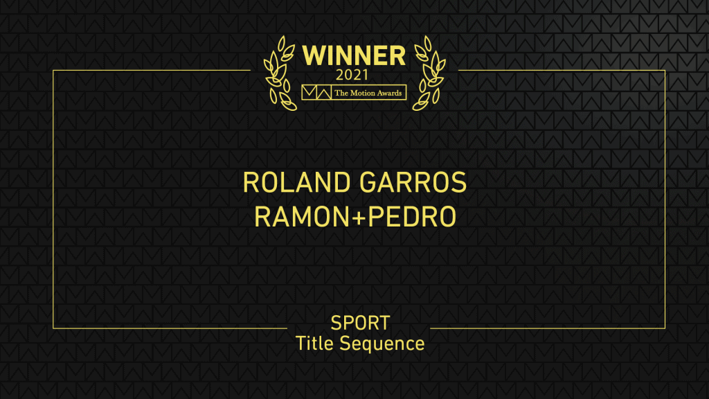Roland Garros Title Sequence
