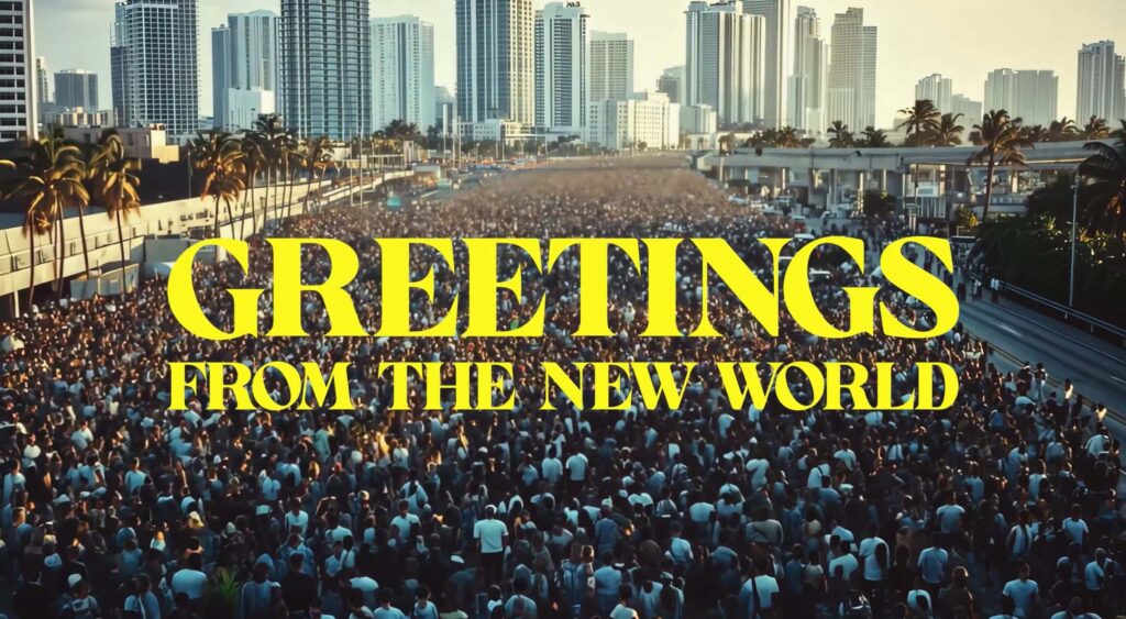 Greetings from the New World